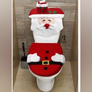 Christmas Bathroom Decor Set